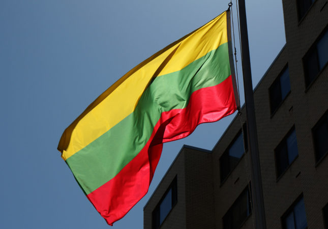 2021.03.15 Cooper – Lithuania flag