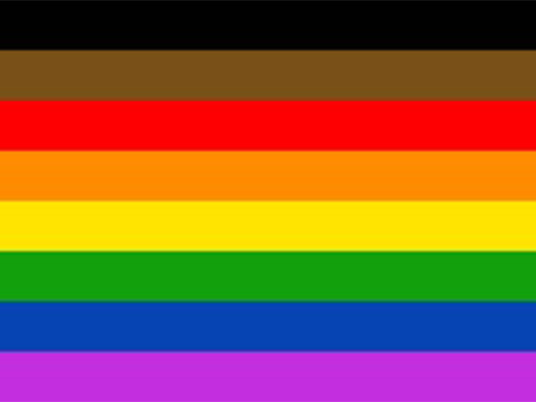 LGBTQ+ flag links to news item.