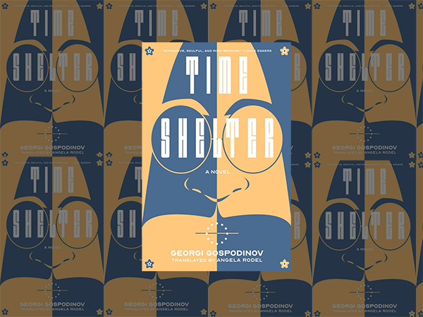 Time Shelter book cover. Image links to event page.