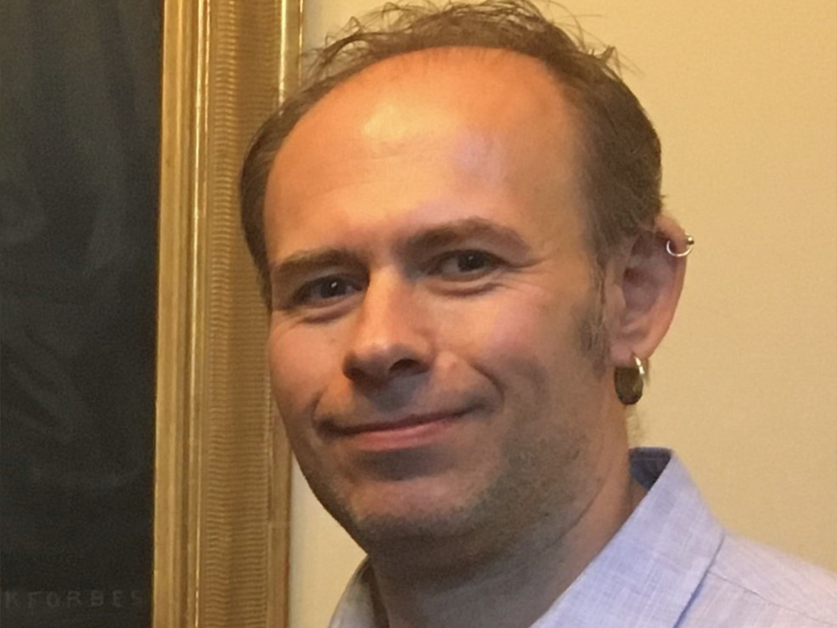 Serhiy Bilenky Spotlight photo Photo of Serhiy Bilenky. Leads to a faculty spotlight interview with him