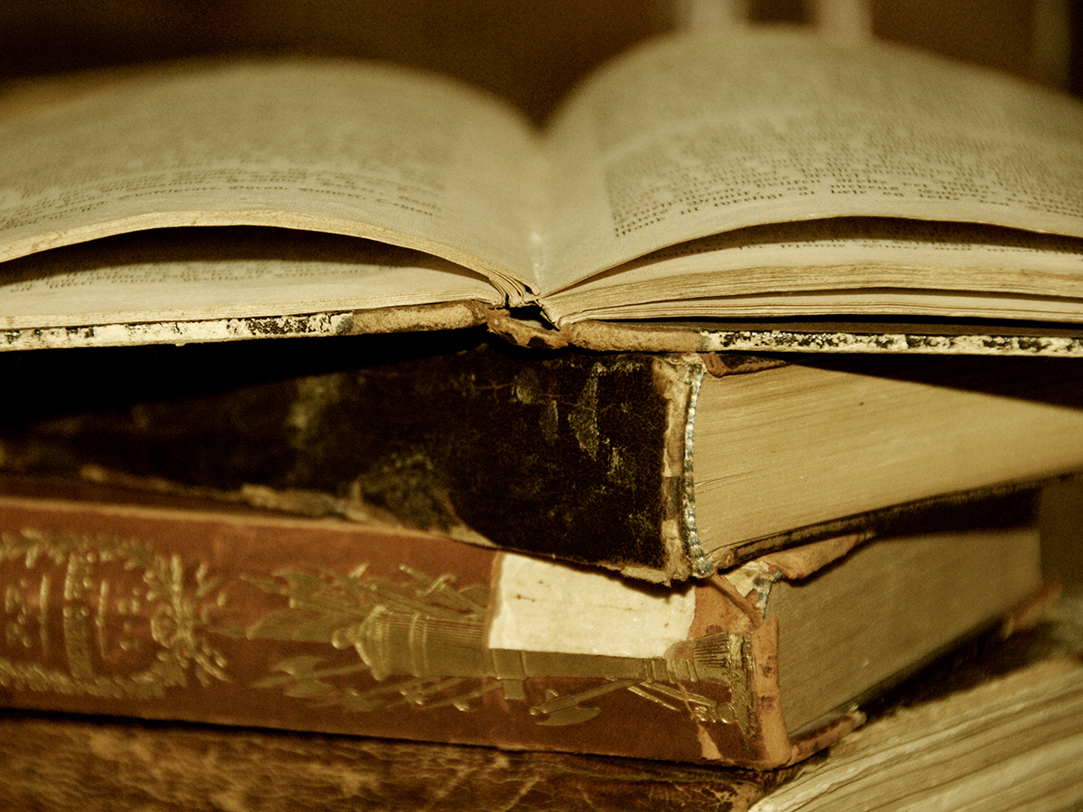 Image of old books