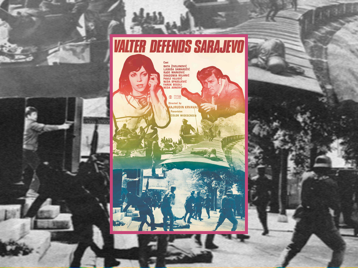 2025-10-10 Valter Defends Sarajevo Film poster. Image links to event page.