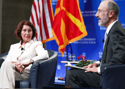 Columbia Spectator on World Leaders Forum Event with President Siljanovska-Davkova of North Macedonia