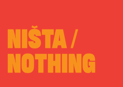 Aleksandar Bošković Publishes Exhibition Catalogue on Nothing