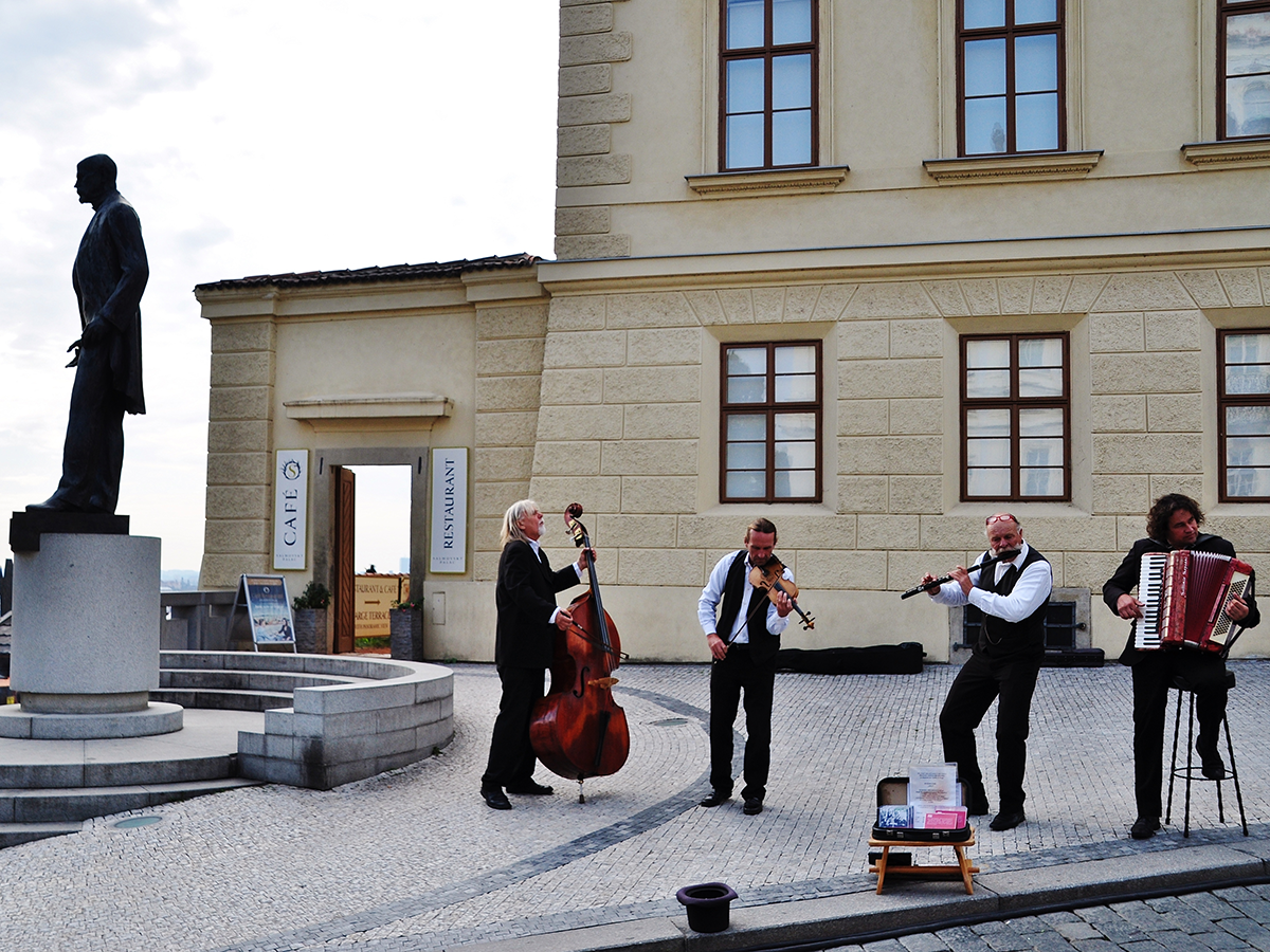 Chamber musicians in Prague. Image links to event page.