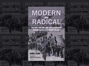 Modern and Radical book cover. Image links to event page.