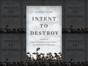 Intent to Destroy book cover. Image links to event page.