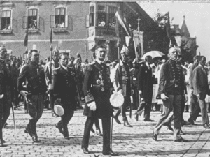 Image of governor Miklos Horthy. Image links to event page.