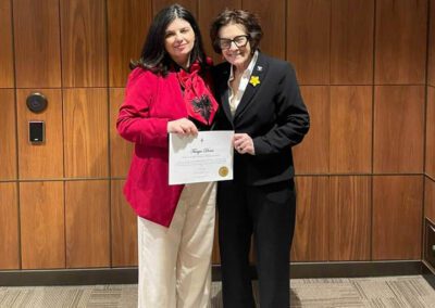 Tanya Domi Delivers Keynote Honoring Kosovo Albanian Refugees at the Canadian Parliament