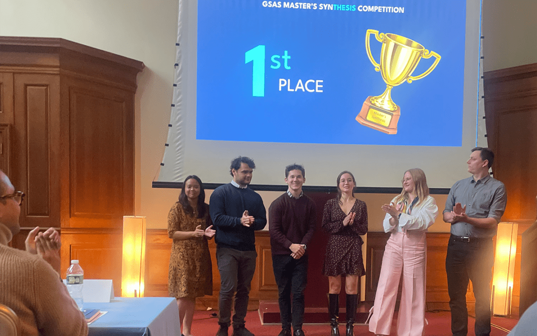 Jordan Dickens (MARS-REERS ’26) Wins Master’s SynThesis Competition