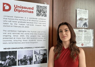 Unissued Diplomas: The Story Behind the Exhibit Commemorating Ukrainian Students Lost in the Full-Scale War